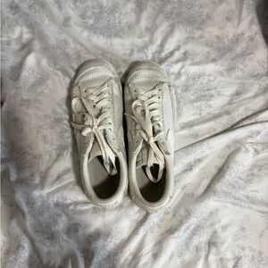 Cream Sneakers